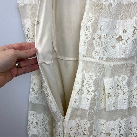 Astr • Ivory Lace Romper - Picture 8 of 13